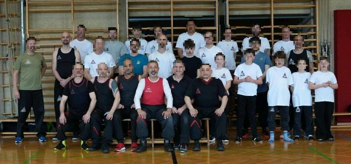 Die Teilnehmer des Avci Wing Tsun Lehrganges in Salzburg im März 2025.